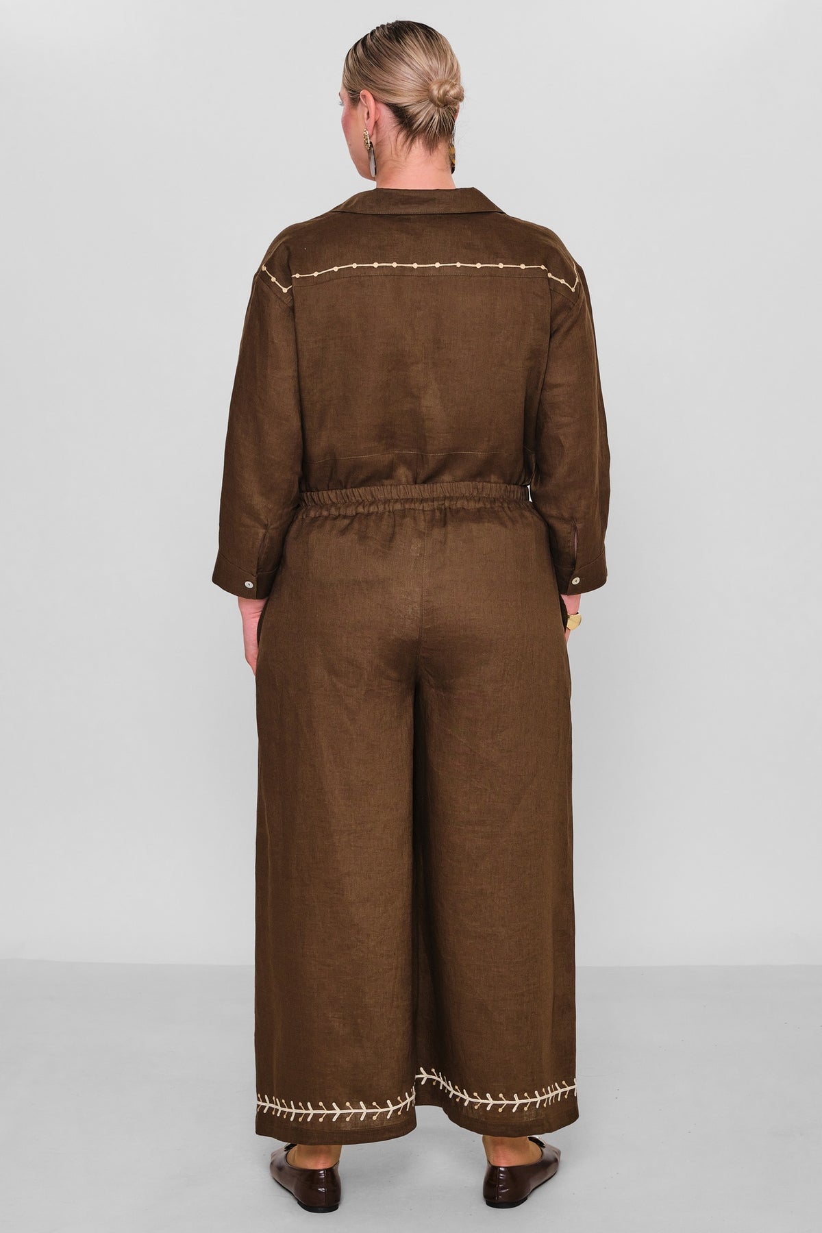 Laluce - Plus Size Trousers (L2.Y26.PNT.2P243) - 8690200186158