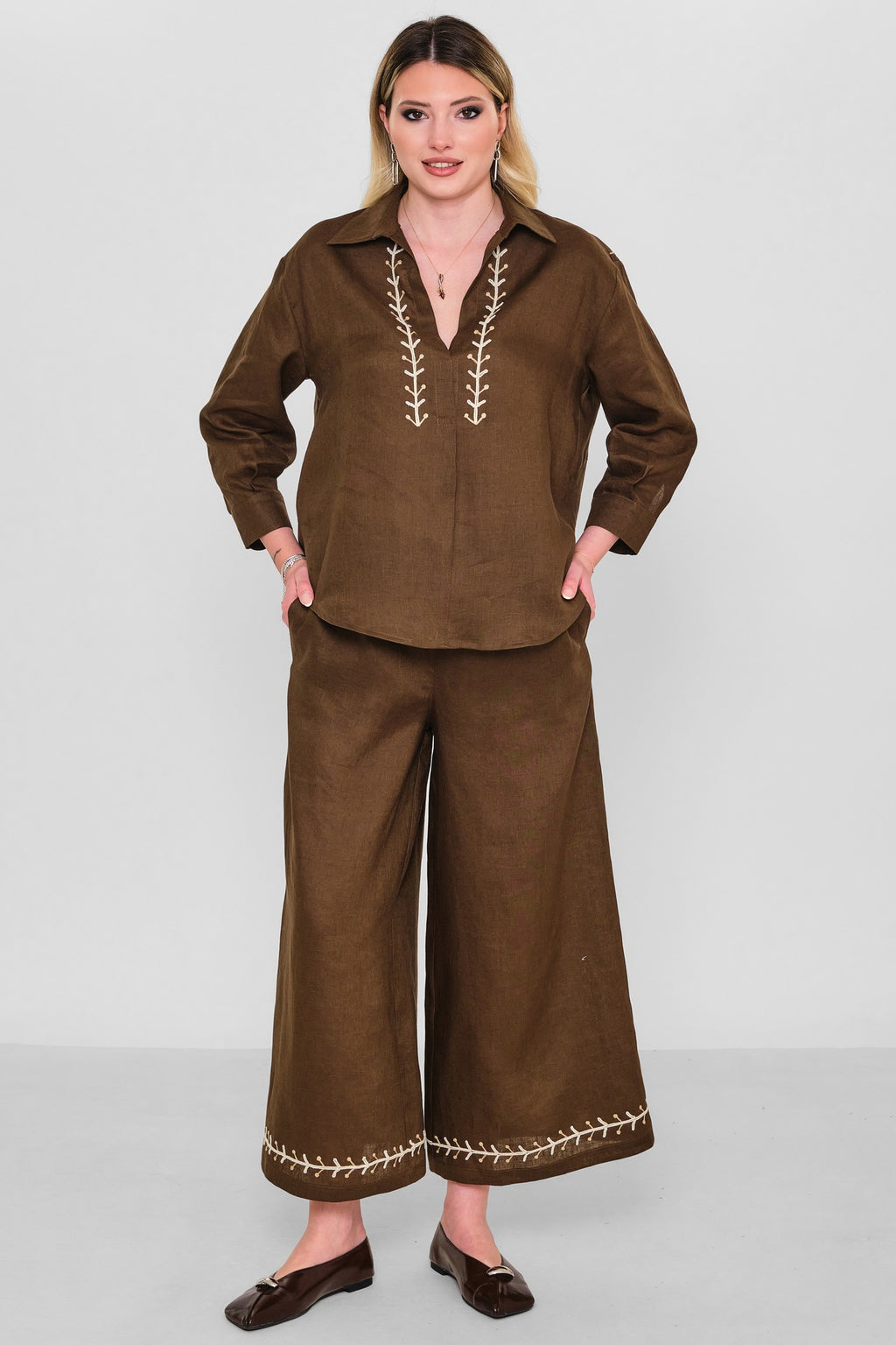 Laluce - Regular Size Blouse (LL.Y26.BL.LB205) - 8690200186189