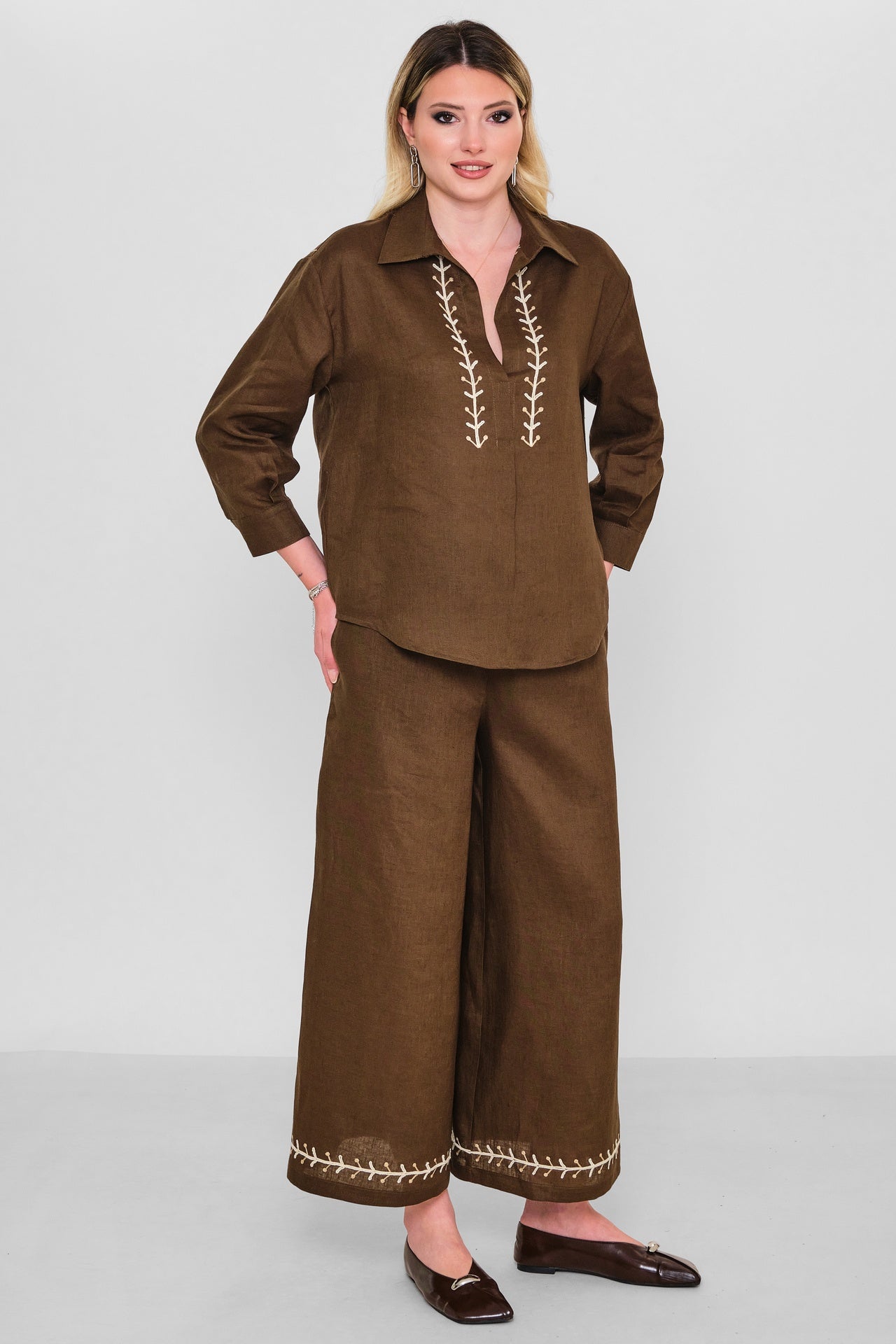 Laluce - Regular Size Blouse (LL.Y26.BL.LB205) - 8690200186189