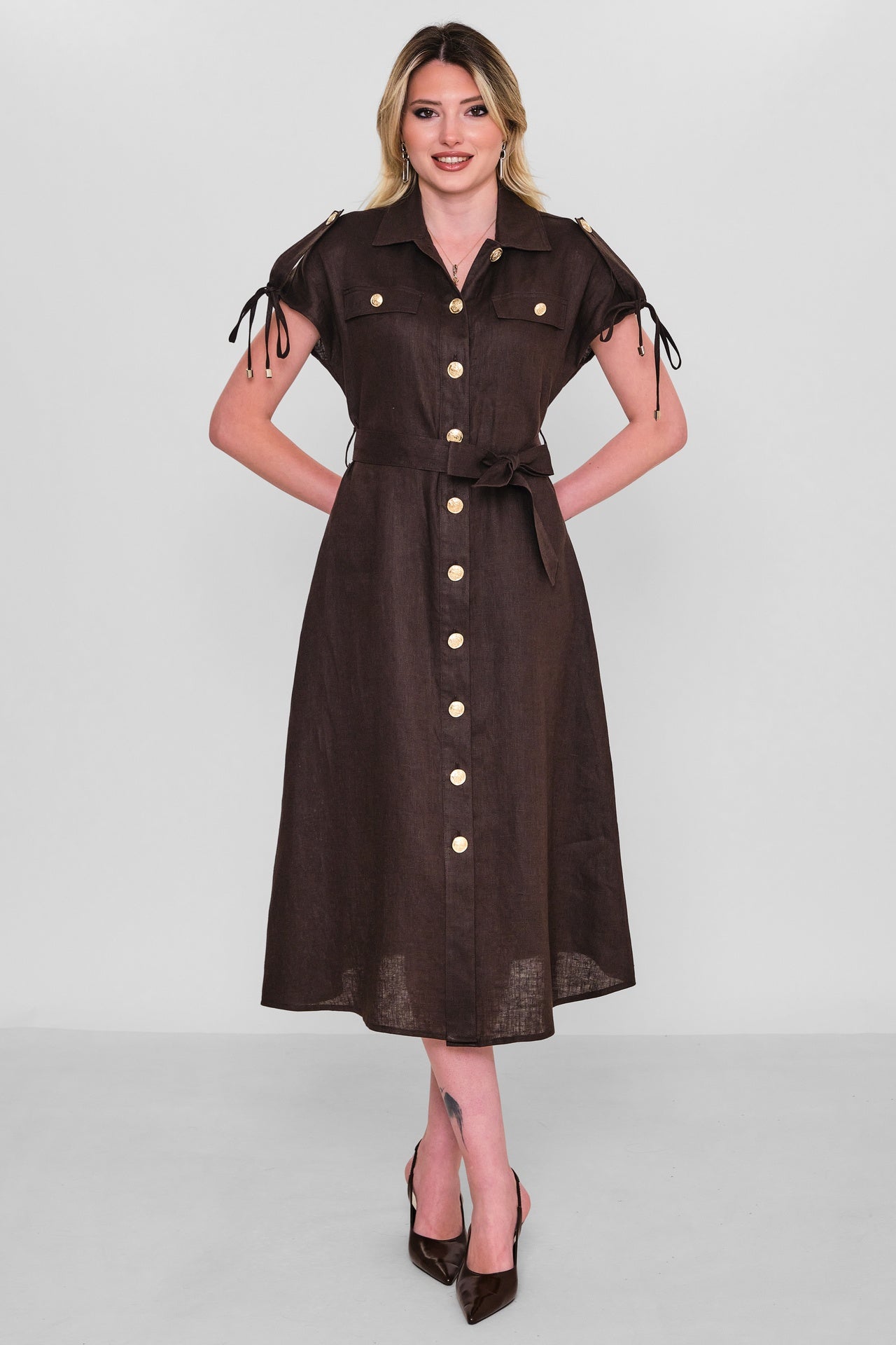 Laluce - Regular Size Dress (LL.Y26.ELB.LE691) - 8690200186196