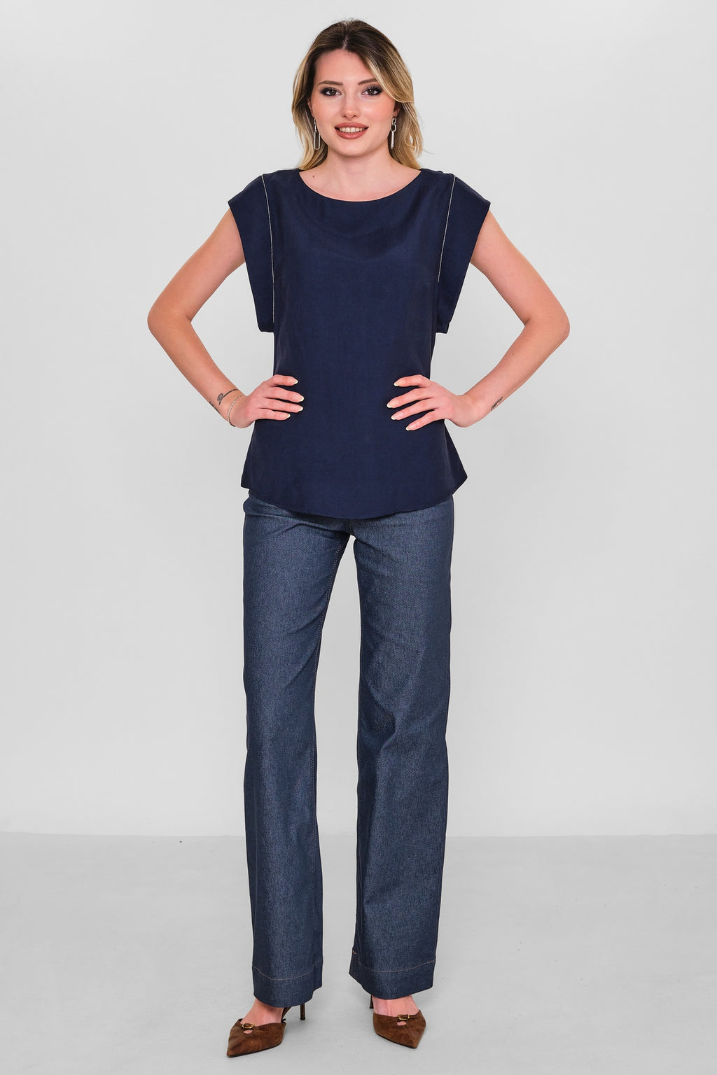 Jarrivee - Regular Size Blouse (JRVSS25J4079) - 8690200186325