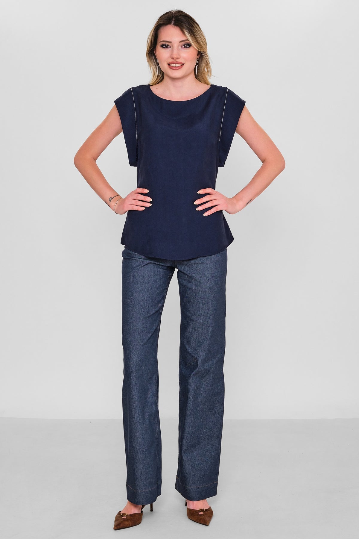 Jarrivee - Regular Size Blouse (JRVSS25J4079) - 8690200186325