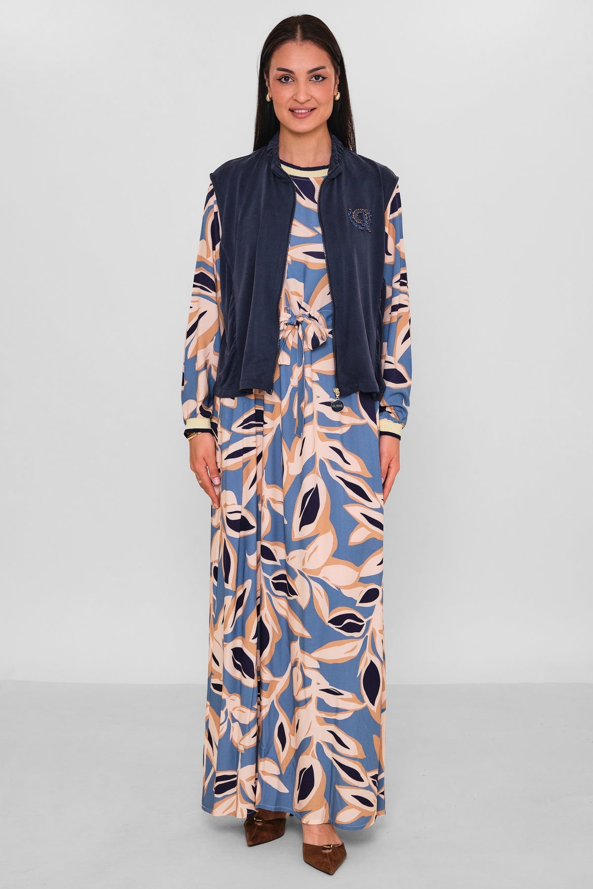 Qlishe - Regular Size Dress (QLH26Y30380) - 8690200186332