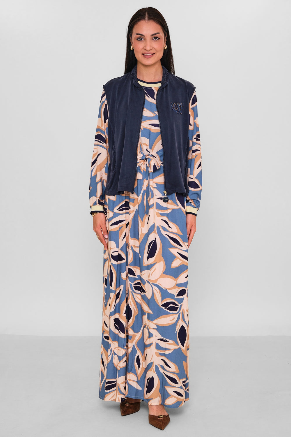 Qlishe - Regular Size Dress (QLH26Y30380) - 8690200186332