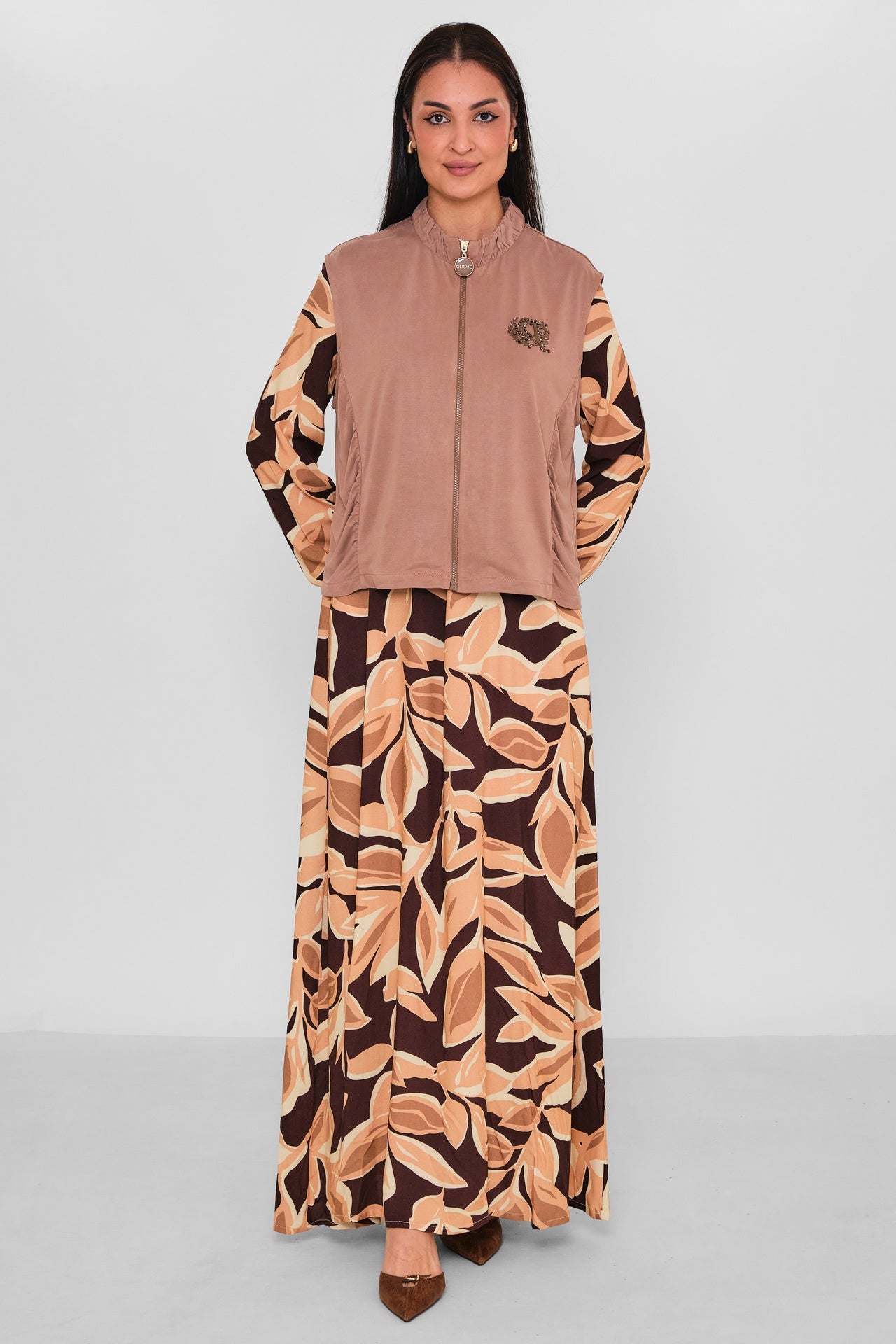Qlishe - Regular Size Dress (QLH26Y30380) - 8690200186356