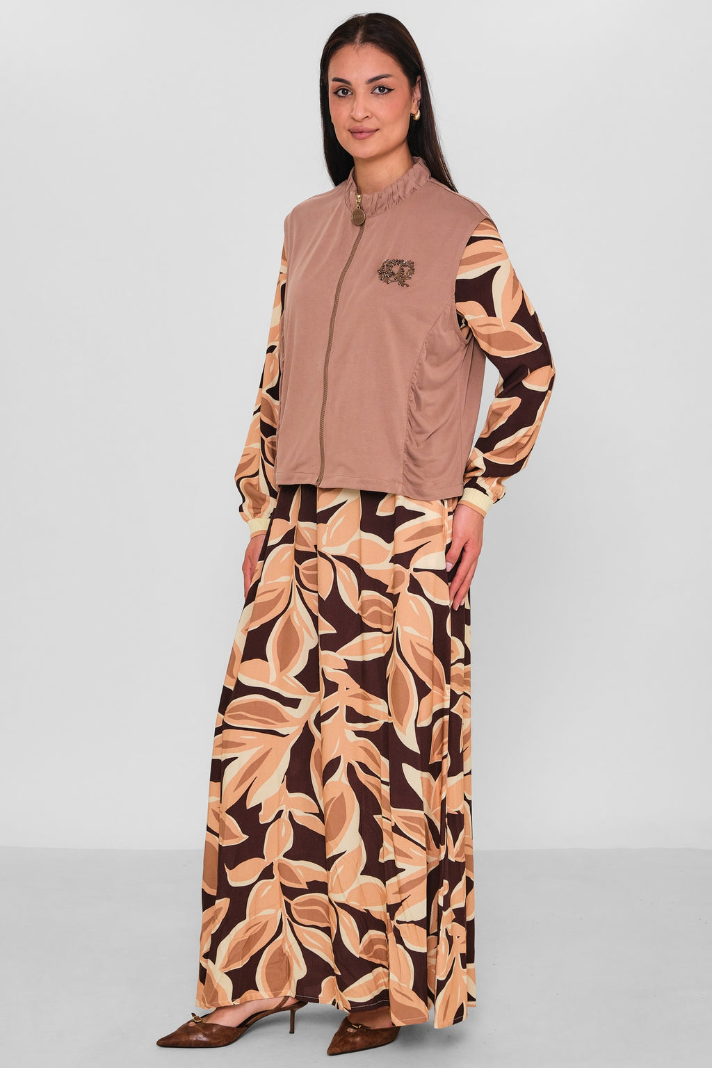 Qlishe - Regular Size Dress (QLH26Y30380) - 8690200186356