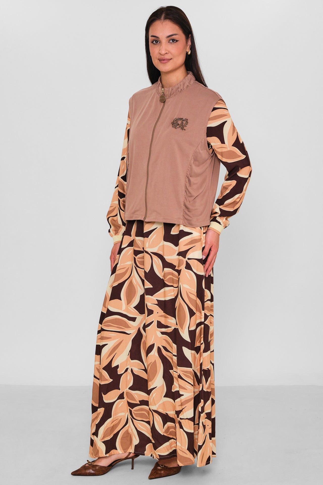 Qlishe - Regular Size Dress (QLH26Y30380) - 8690200186356
