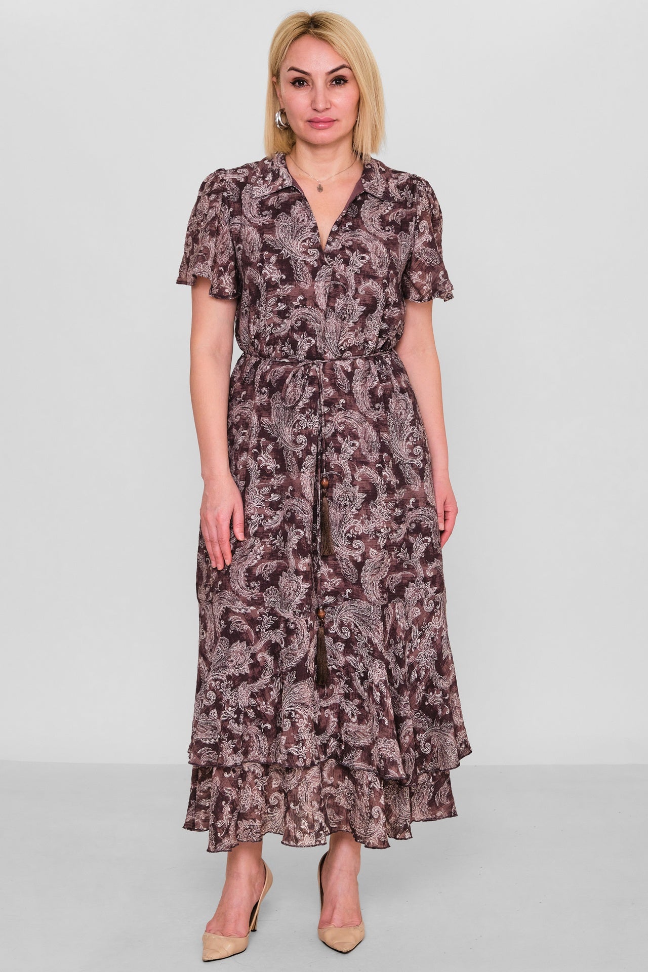 Revaro - Regular Size Dress (RVR26YS-9109) - 8690200186400