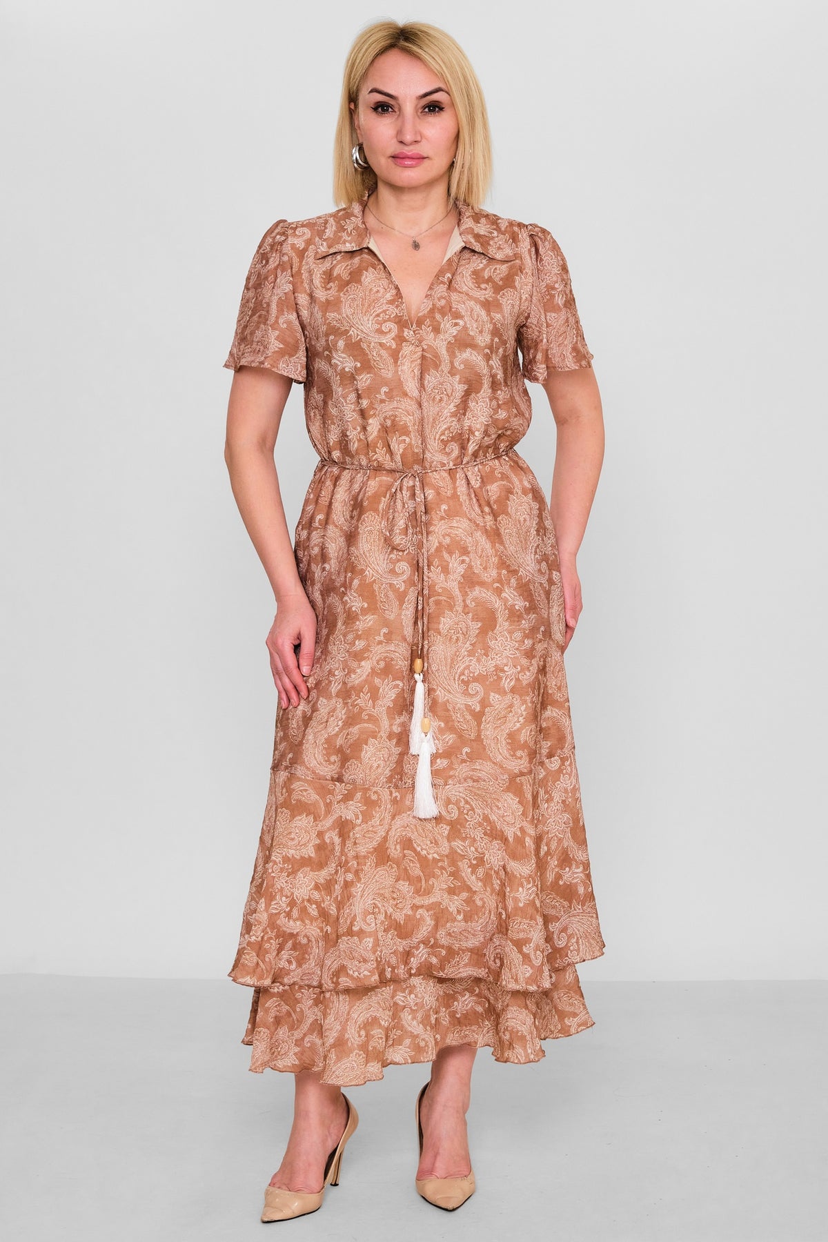Revaro - Regular Size Dress (RVR26YS-9109) - 8690200186417