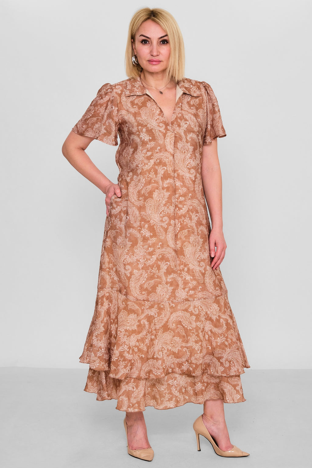 Revaro - Regular Size Dress (RVR26YS-9109) - 8690200186417
