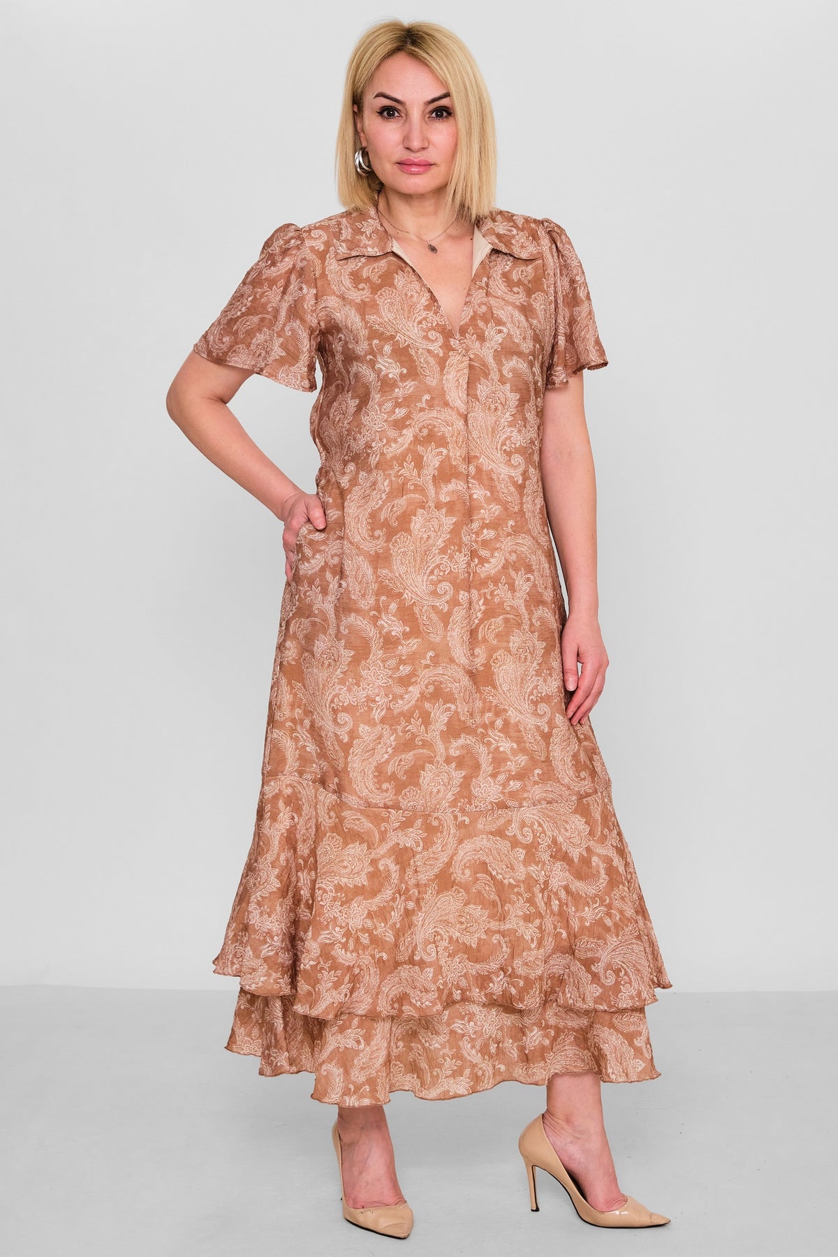 Revaro - Regular Size Dress (RVR26YS-9109) - 8690200186417