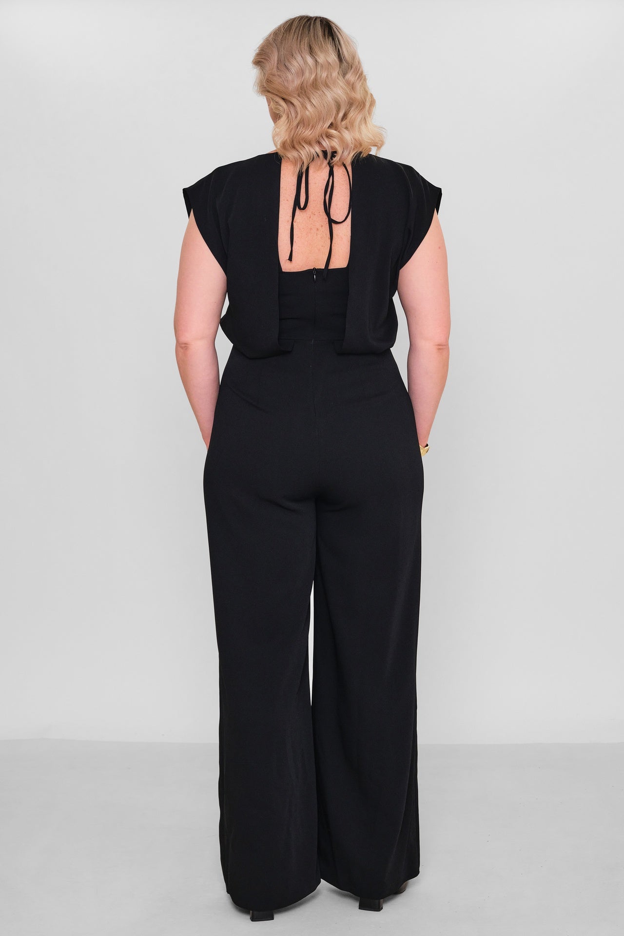Selen - Plus Size Overalls (SLN26Y141133) - 8690200186462