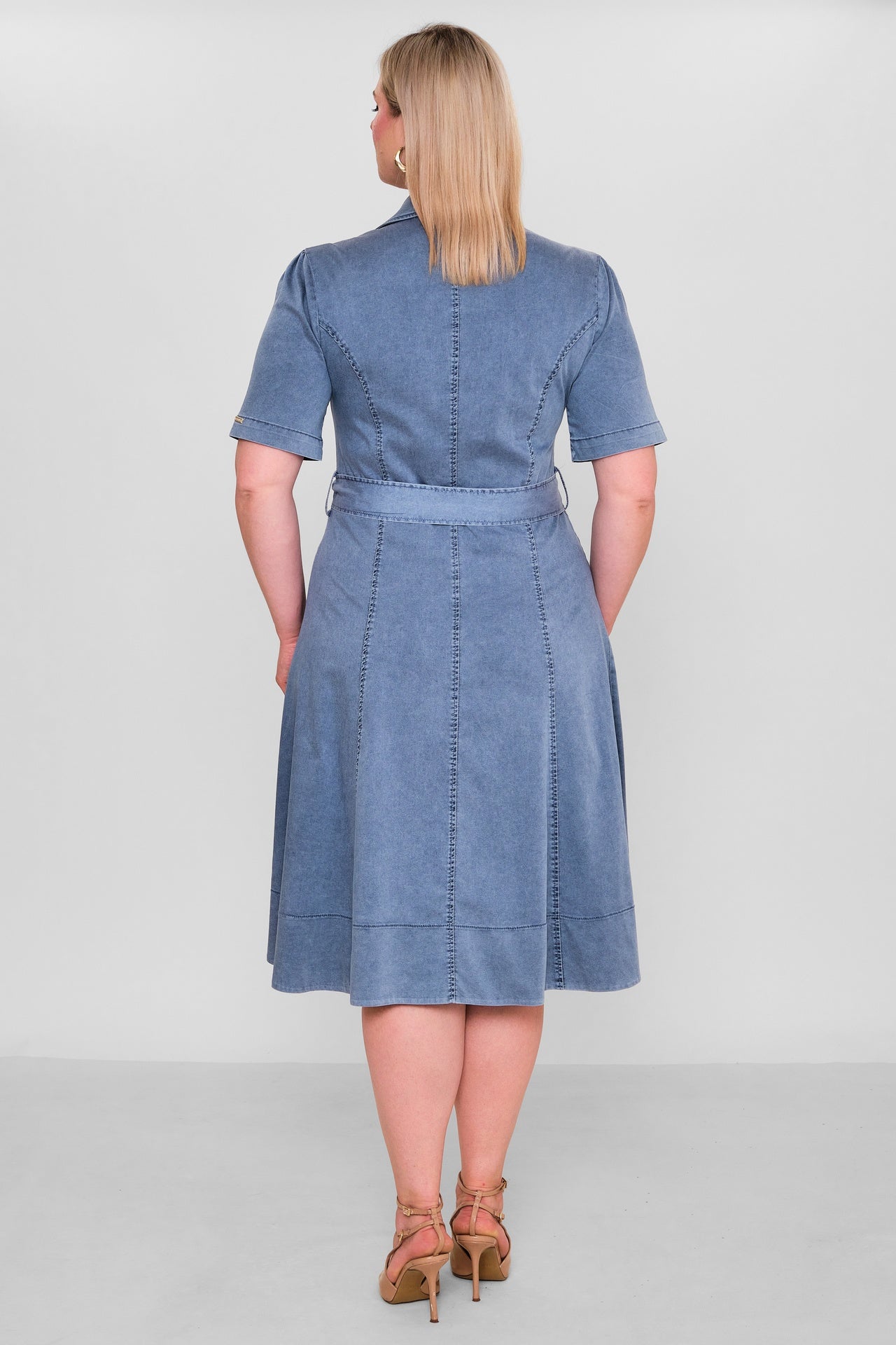 Elitline - Plus Size Dress (ELT26Y8-276-4006) - 8690200186943