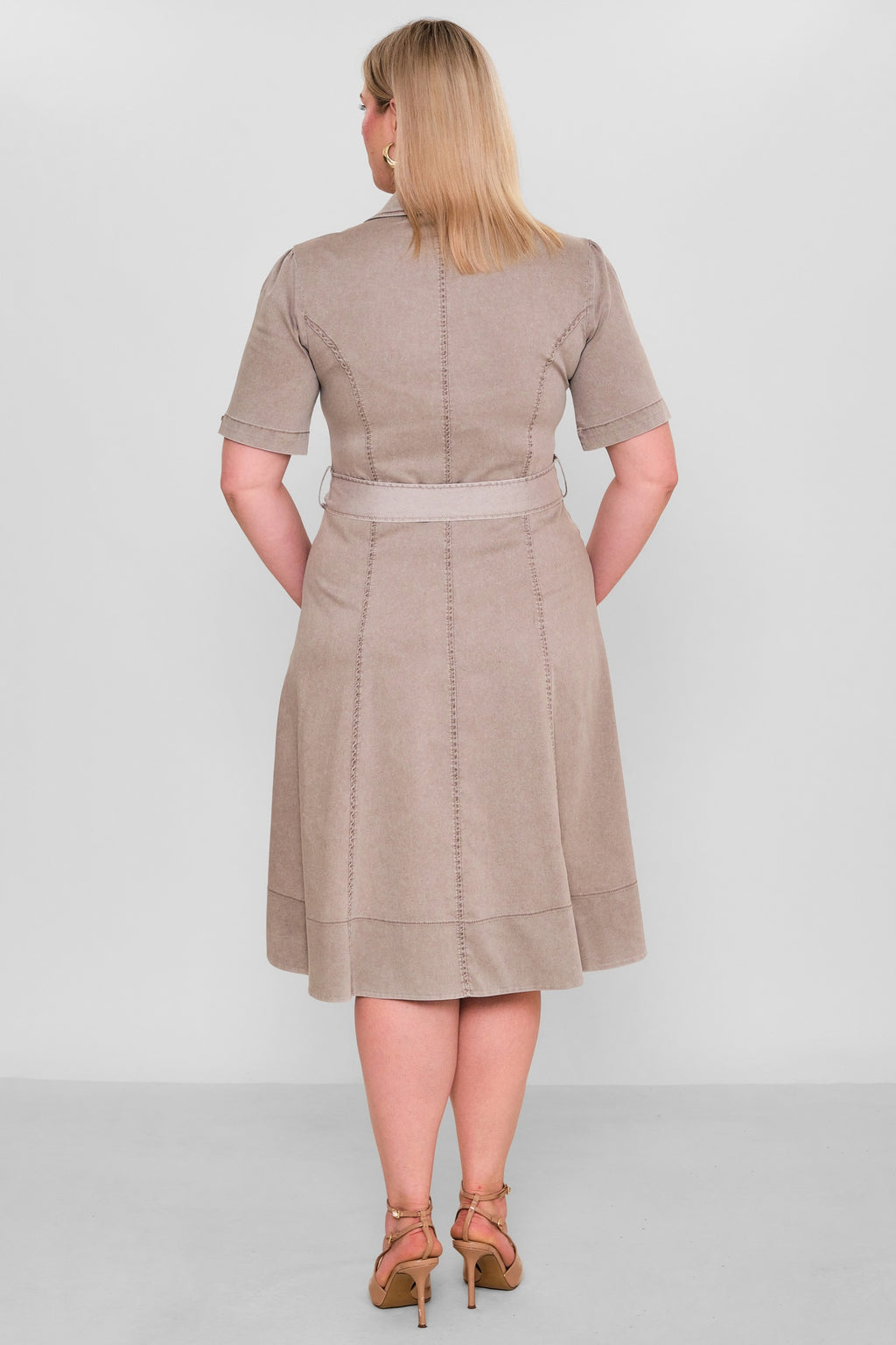 Elitline - Plus Size Dress (ELT26Y8-276-4006) - 8690200186967