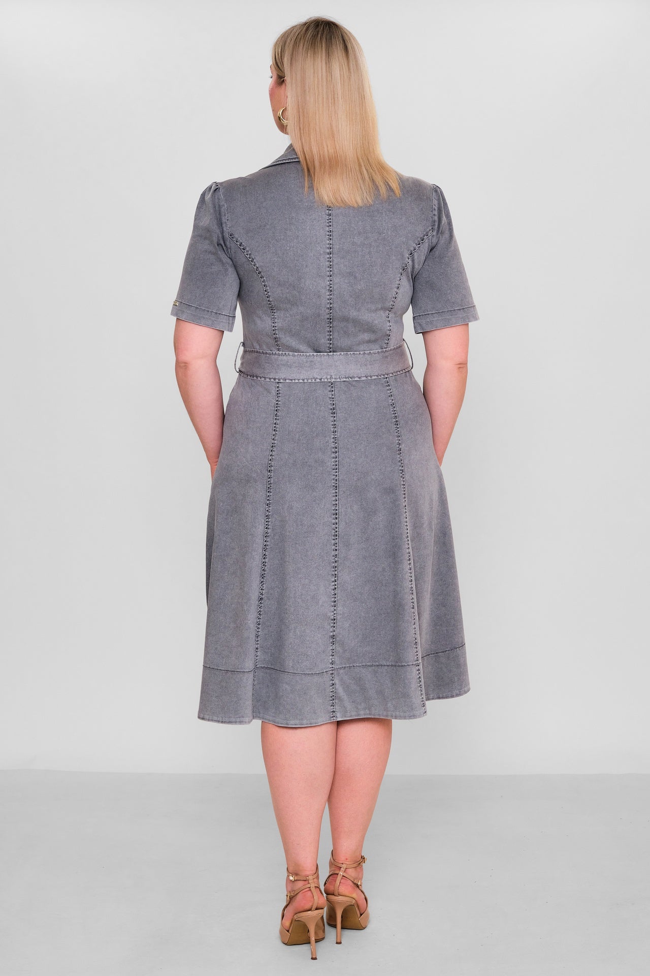 Elitline - Plus Size Dress (ELT26Y8-276-4006) - 8690200186974