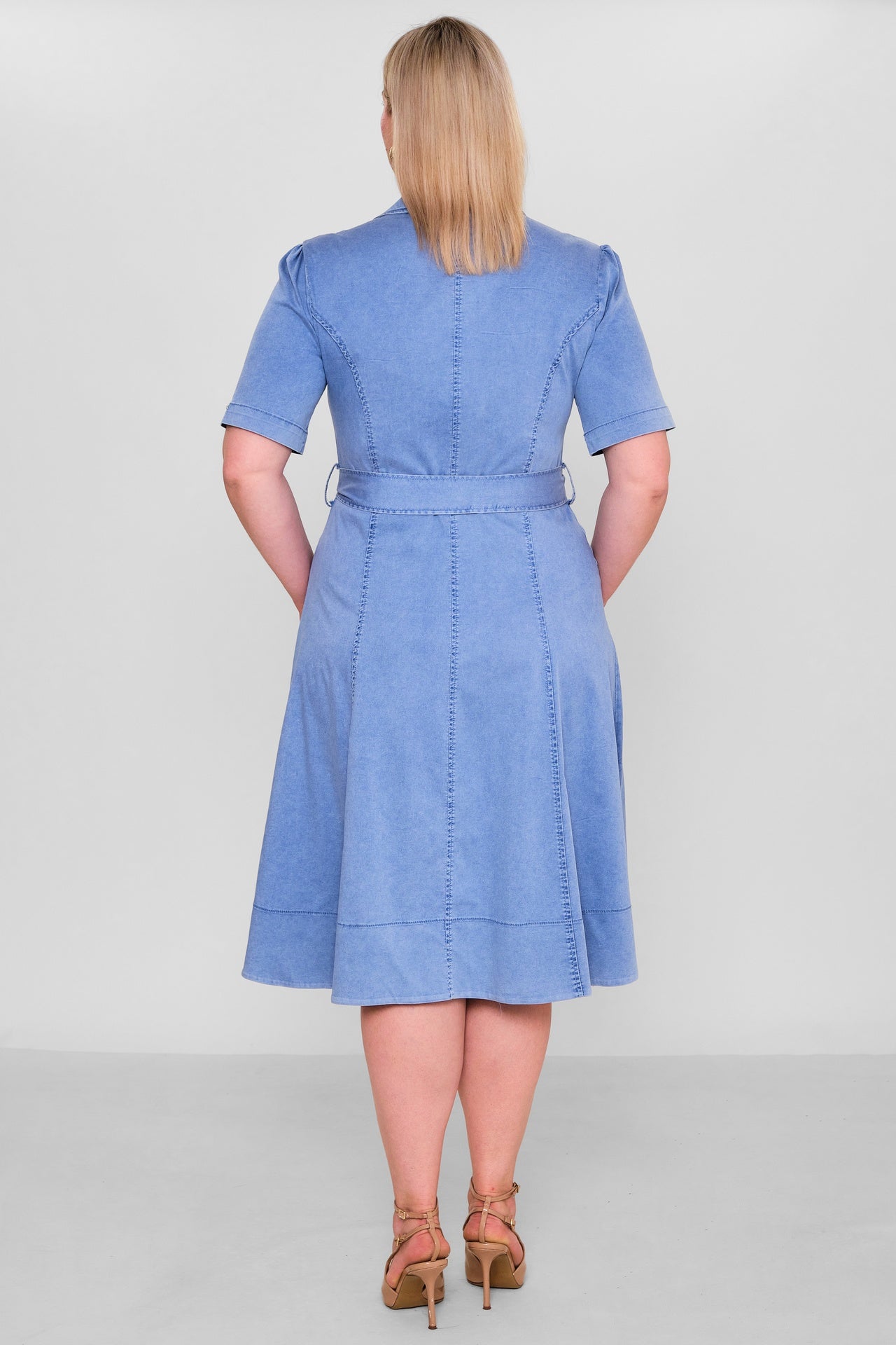 Elitline - Plus Size Dress (ELT26Y8-276-4006) - 8690200186981