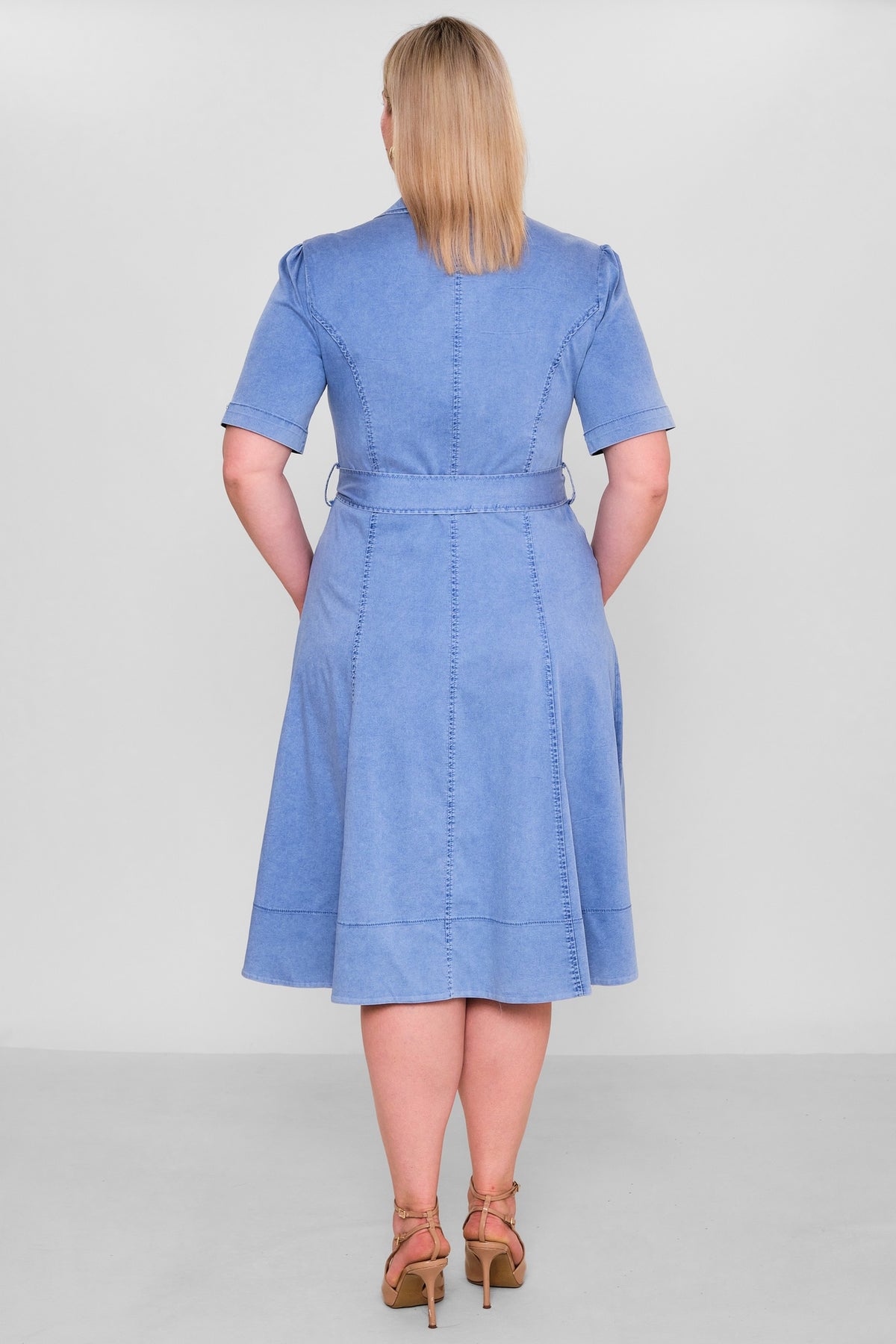 Elitline - Plus Size Dress (ELT26Y8-276-4006) - 8690200186981