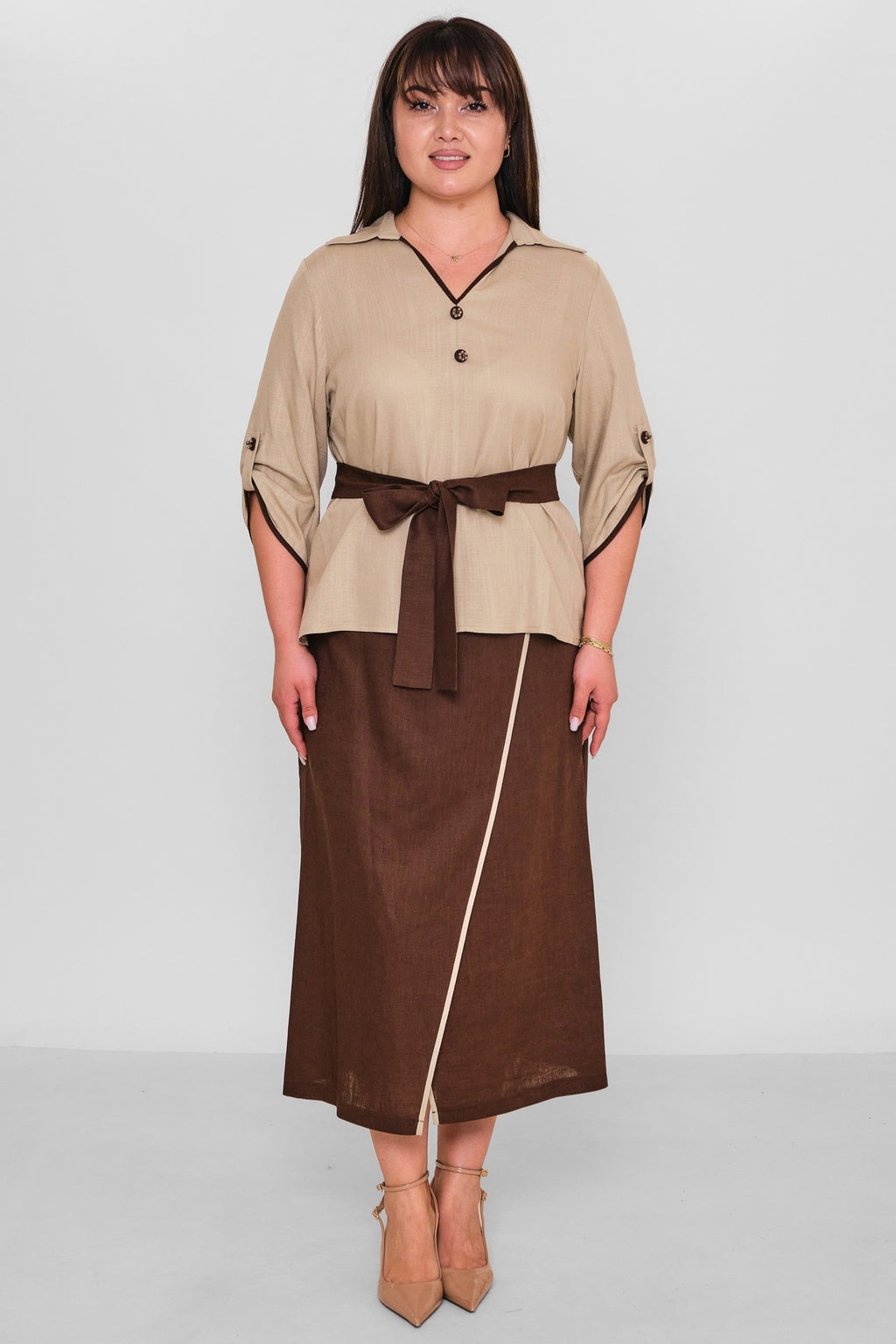 Dress Port - Plus Size Suit (DSP26Y3557) - 8690200187216