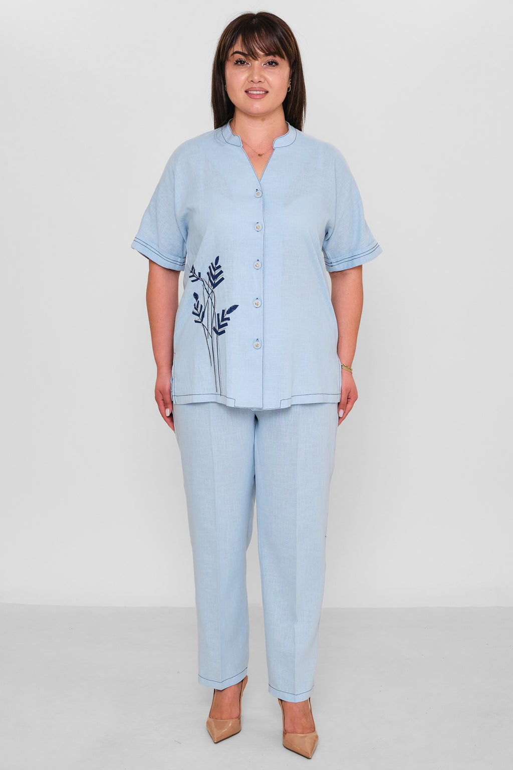 Dress Port - Plus Size Suit (DSP26Y3564) - 8690200187223