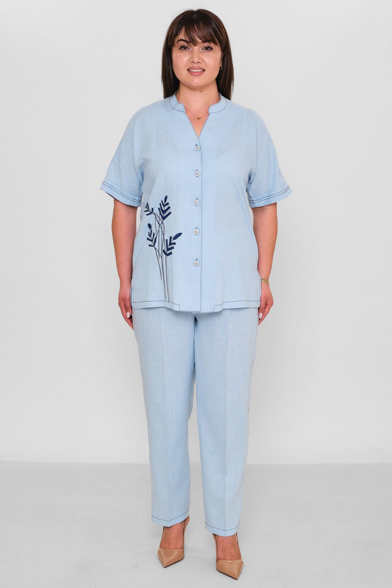 Dress Port - Plus Size Suit (DSP26Y3564) - 8690200187223