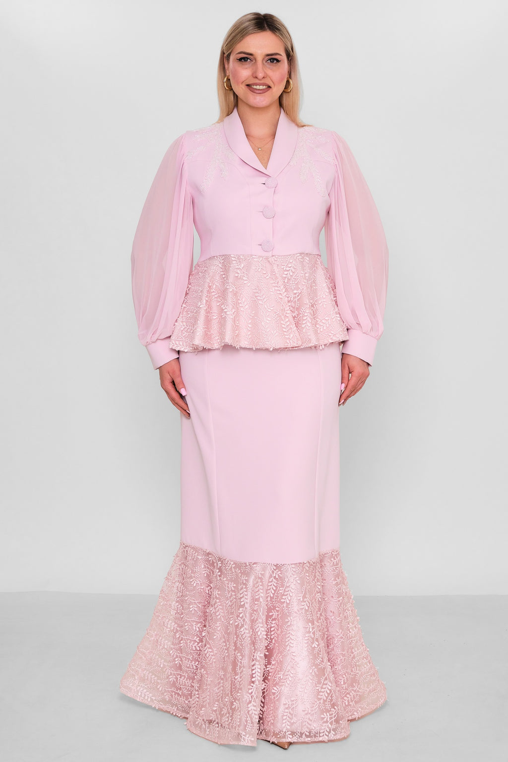 Qne Tu - Plus Size Suit (QNE26Y5260BB) - 8690200187445