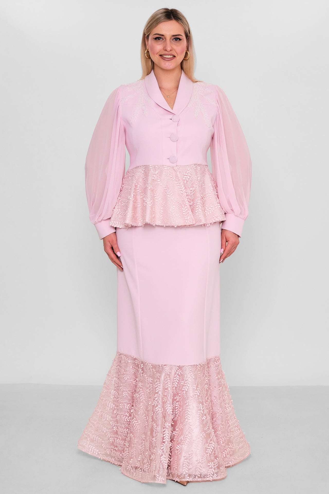Qne Tu - Plus Size Suit (QNE26Y5260BB) - 8690200187445
