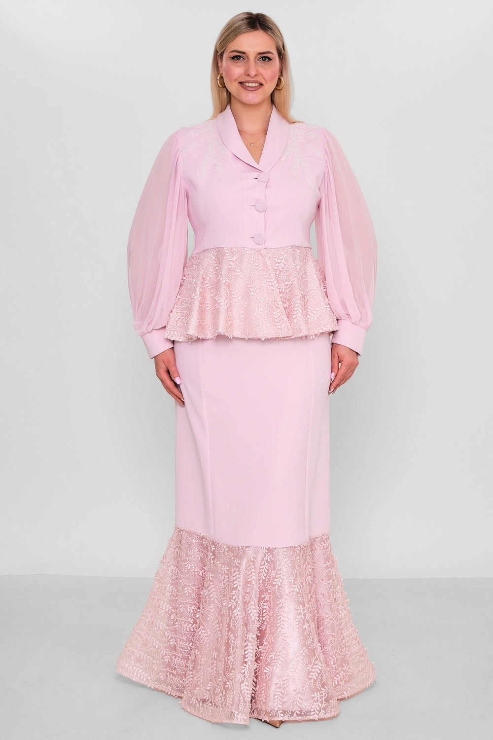 Qne Tu - Plus Size Suit (QNE26Y5260BB) - 8690200187445