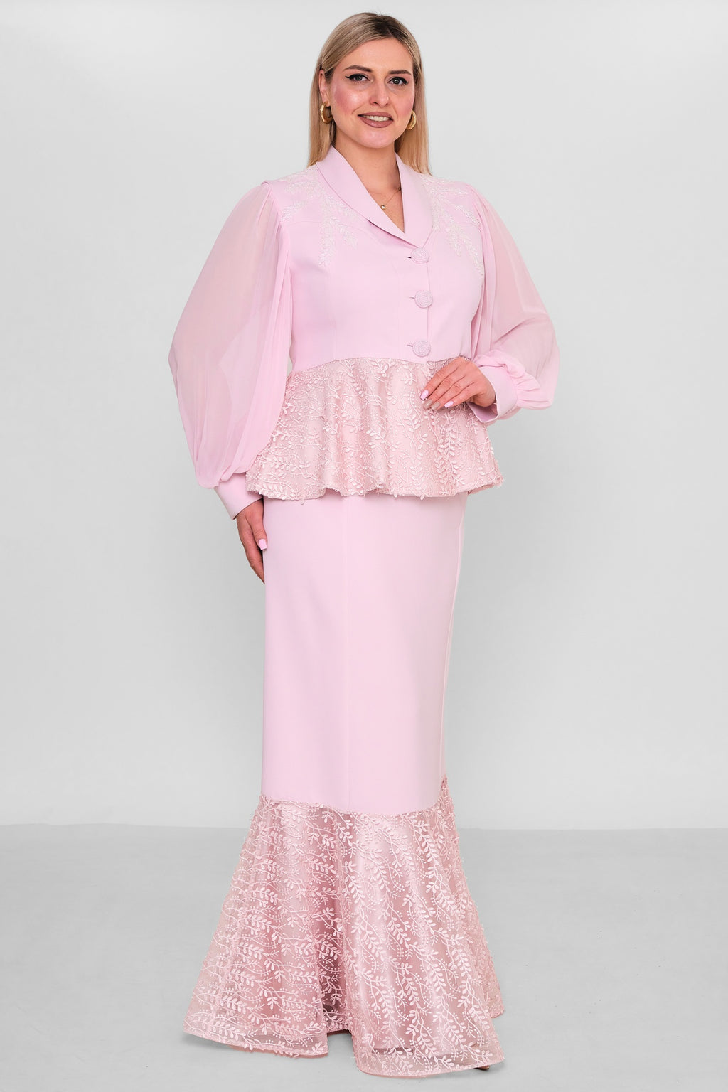 Qne Tu - Plus Size Suit (QNE26Y5260BB) - 8690200187445
