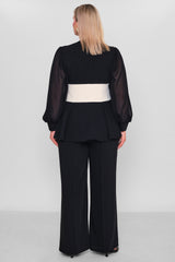 Qne Tu - Plus Size Suit (QNE26Y5273BB) - 8690200187452