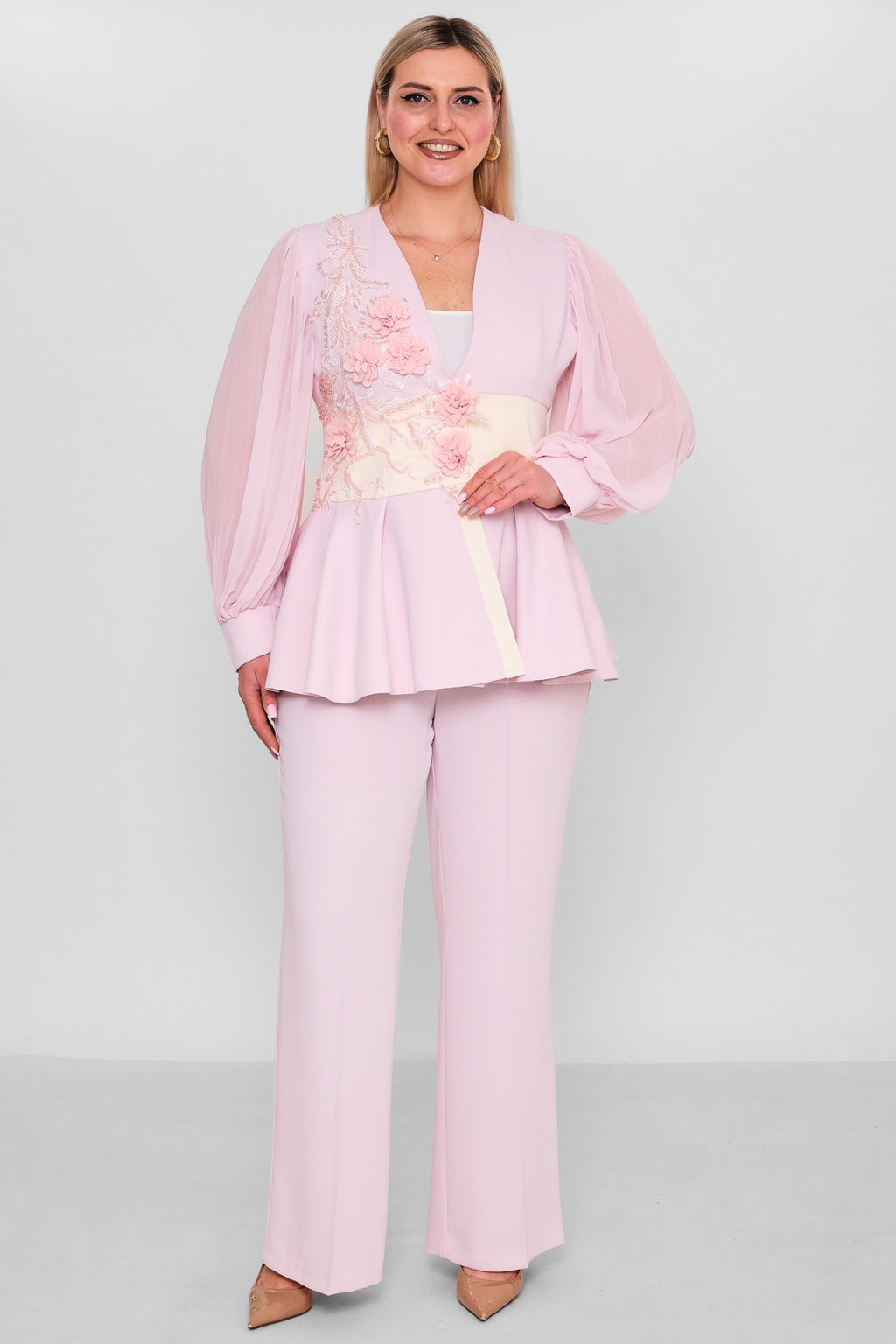 Qne Tu - Plus Size Suit (QNE26Y5273BB) - 8690200187469