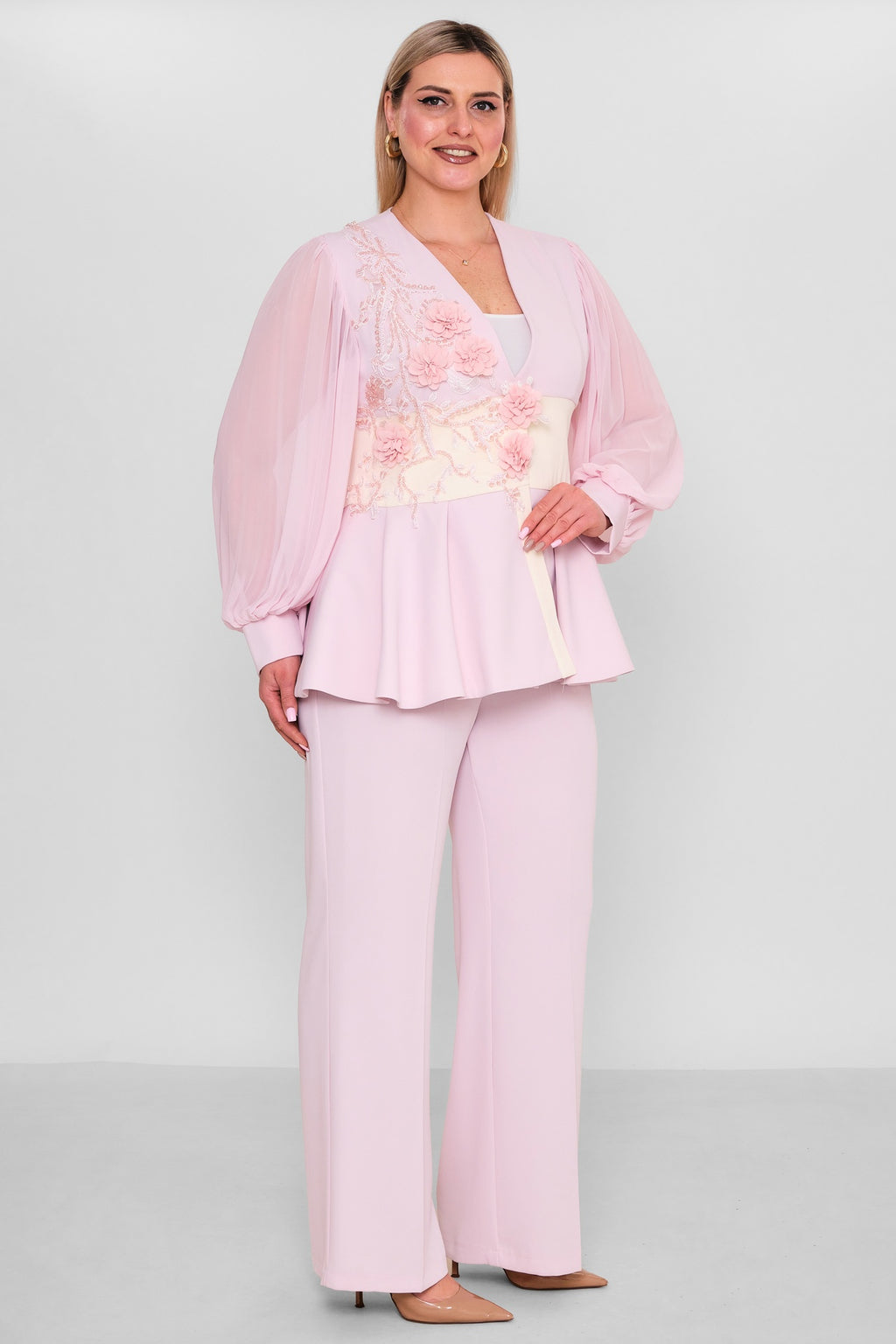 Qne Tu - Plus Size Suit (QNE26Y5273BB) - 8690200187469