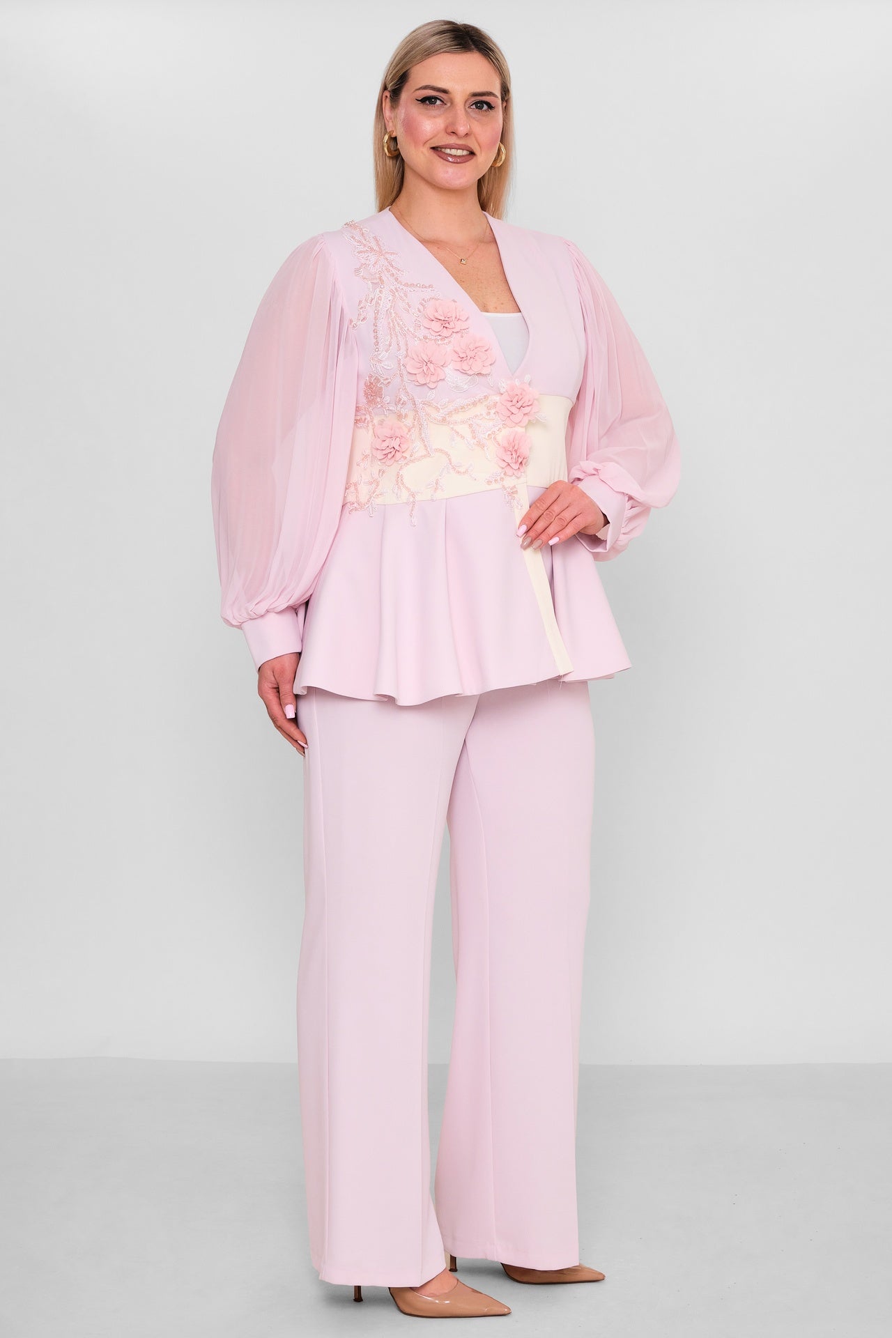 Qne Tu - Plus Size Suit (QNE26Y5273BB) - 8690200187469