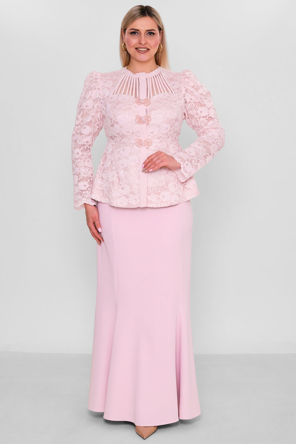 Qne Tu - Plus Size Suit (QNE26Y5294BB) - 8690200187476