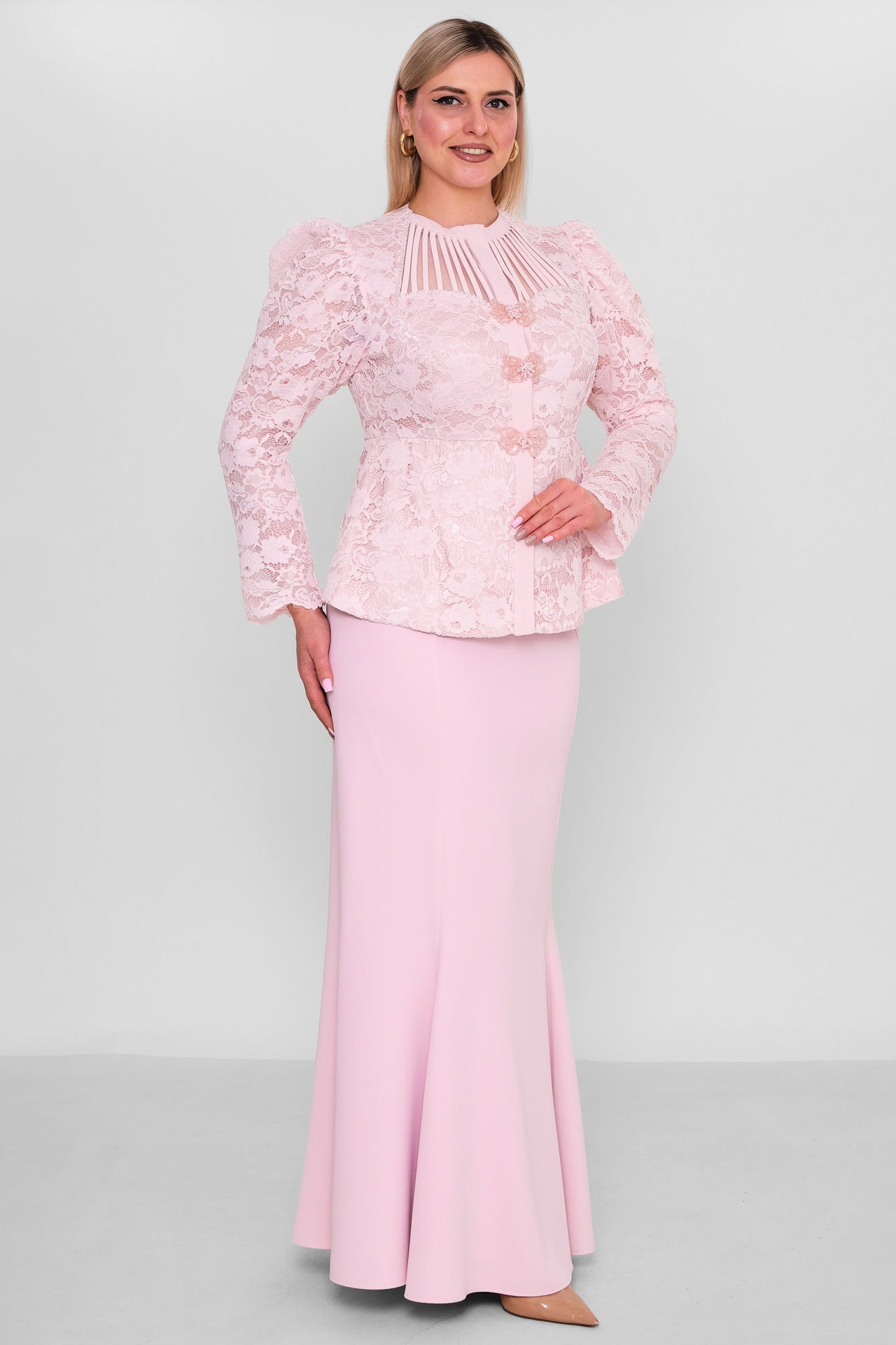 Qne Tu - Plus Size Suit (QNE26Y5294BB) - 8690200187476