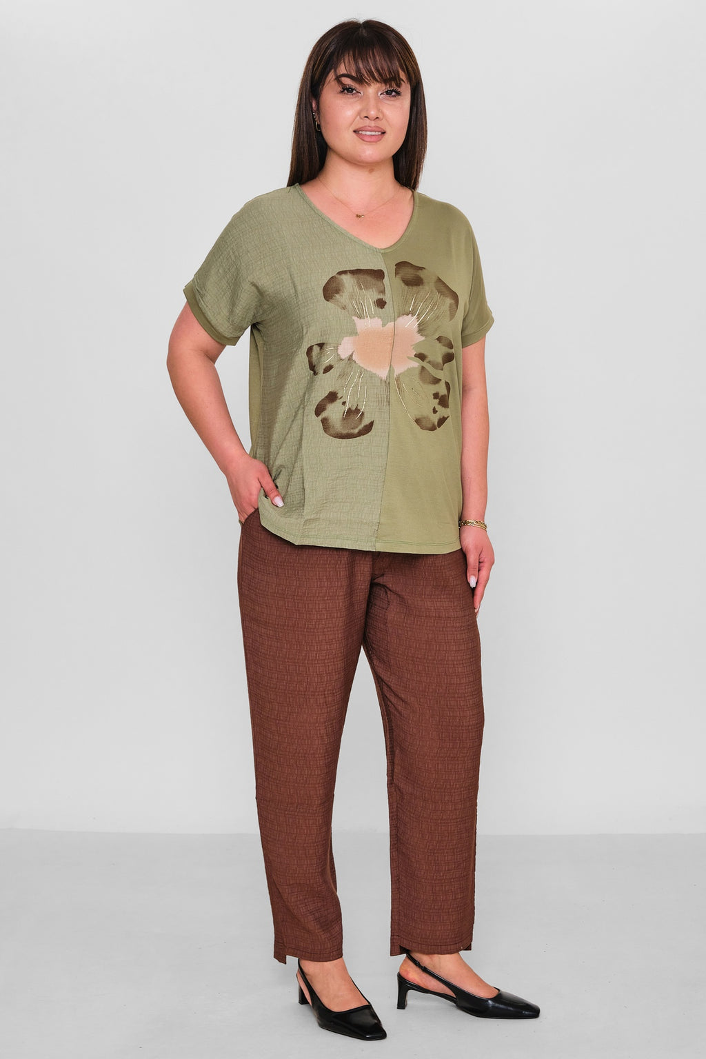 Xlife - Plus Size T-Shirt (XLF26Y7107) - 8690200187629
