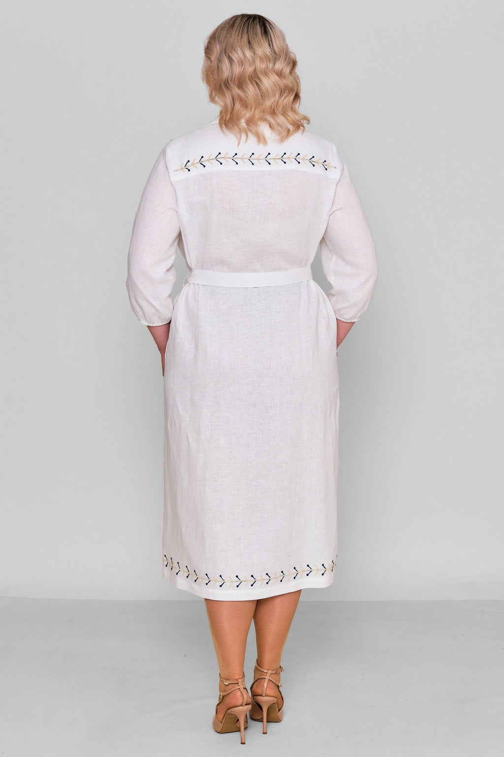 Laluce - Plus Size Dress (L2.Y26.ELB.2E692) - 8690200187841