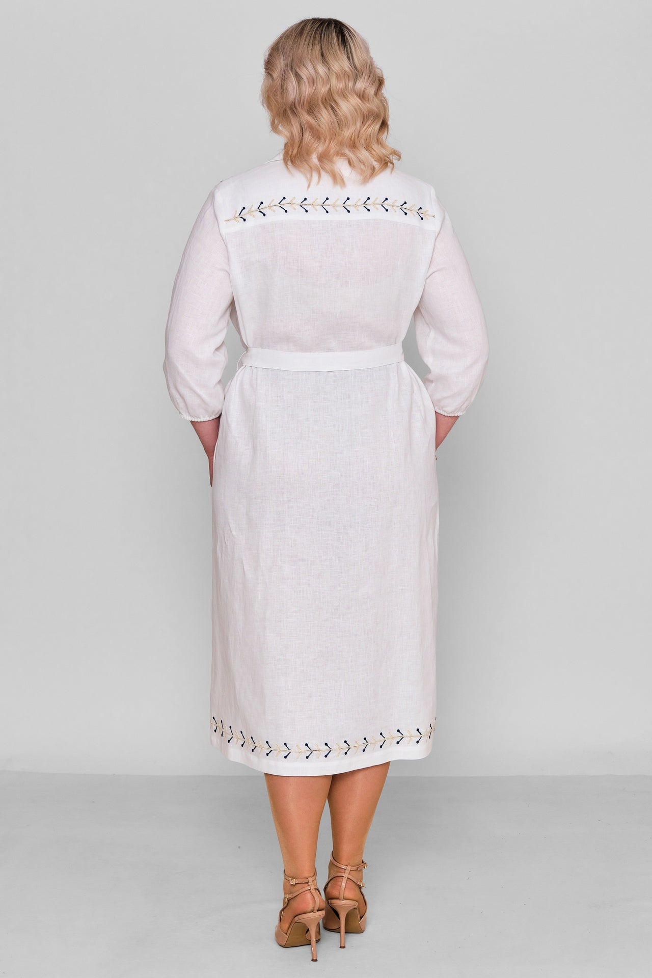 Laluce - Plus Size Dress (L2.Y26.ELB.2E692) - 8690200187841