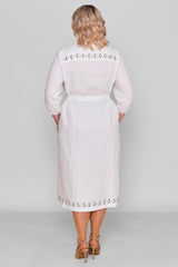 Laluce - Plus Size Dress (L2.Y26.ELB.2E692) - 8690200187841