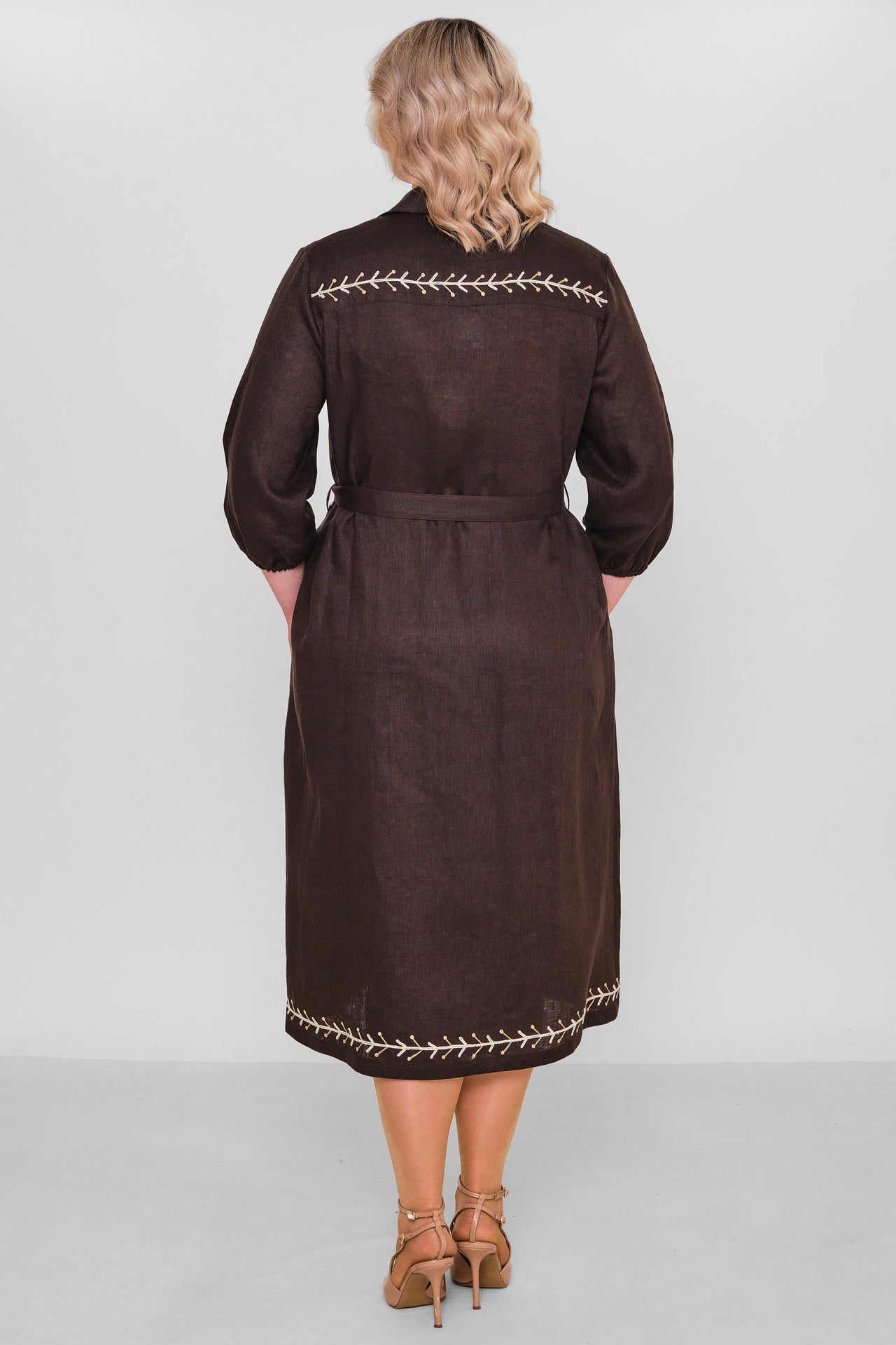 Laluce - Plus Size Dress (L2.Y26.ELB.2E692) - 8690200187865