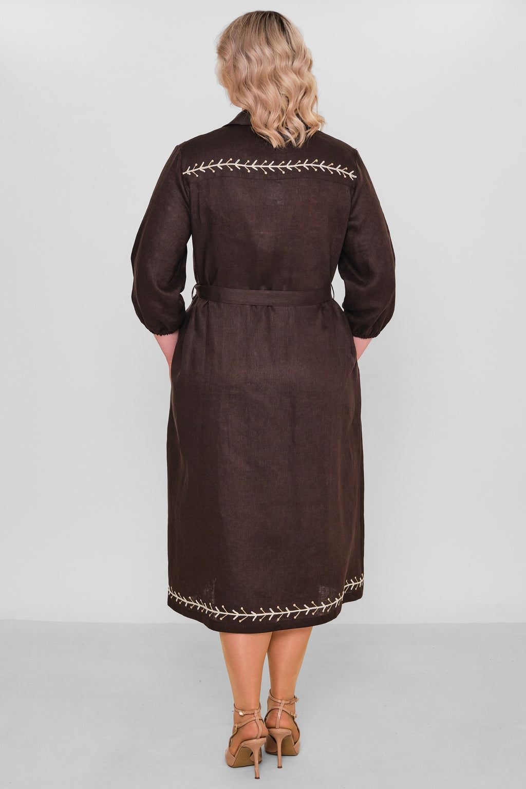 Laluce - Plus Size Dress (L2.Y26.ELB.2E692) - 8690200187865