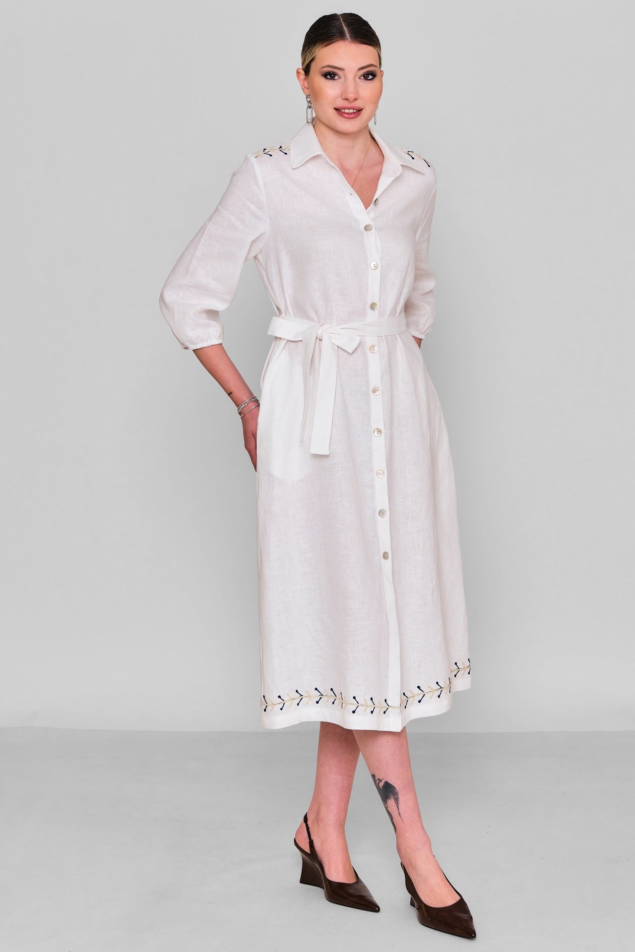 Laluce - Regular Size Dress (LL.Y26.ELB.LE692) - 8690200187889