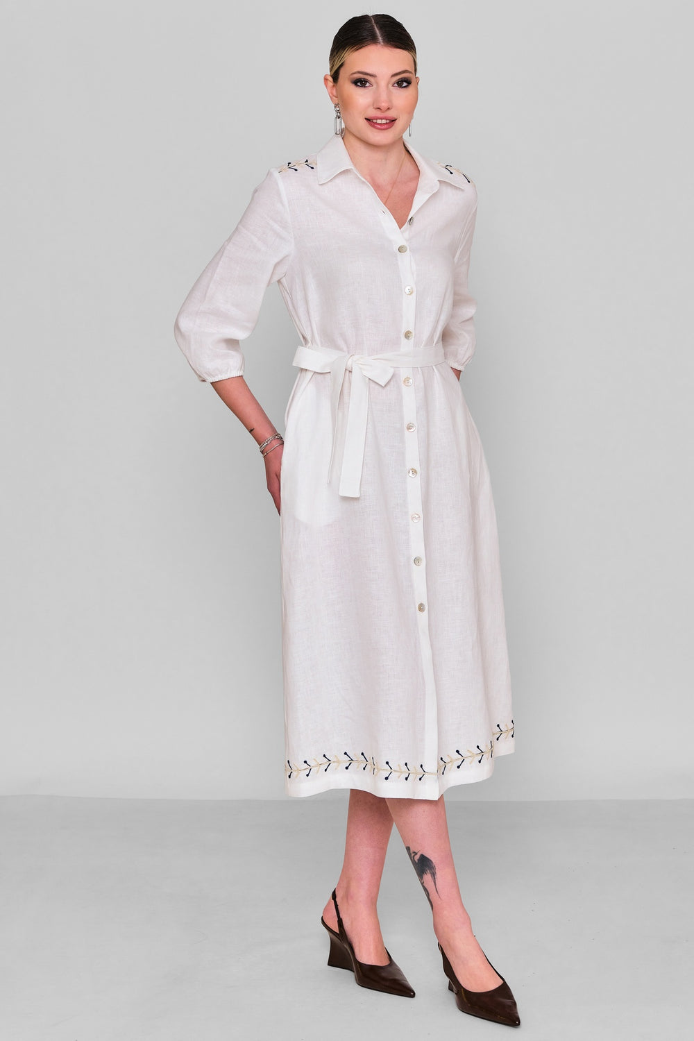 Laluce - Regular Size Dress (LL.Y26.ELB.LE692) - 8690200187889