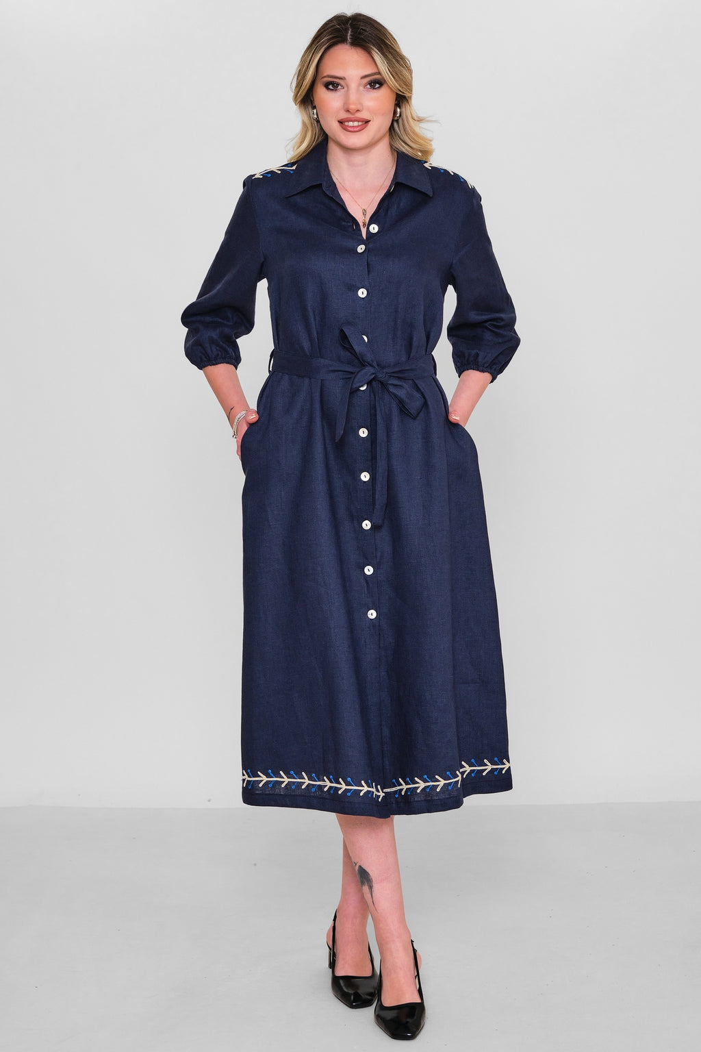 Laluce - Regular Size Dress (LL.Y26.ELB.LE692) - 8690200187896