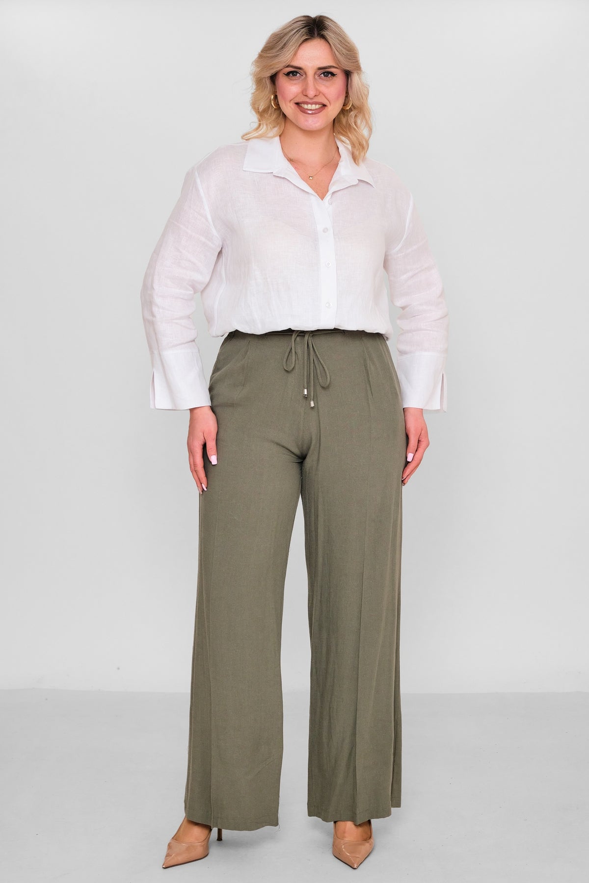 Fimore - Plus Size Trousers (FMR26Y2807-7) - 8690200187957