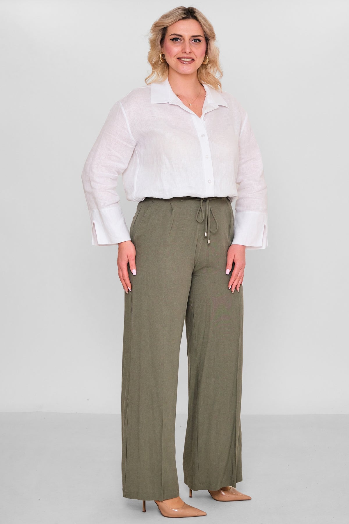 Fimore - Plus Size Trousers (FMR26Y2807-7) - 8690200187957
