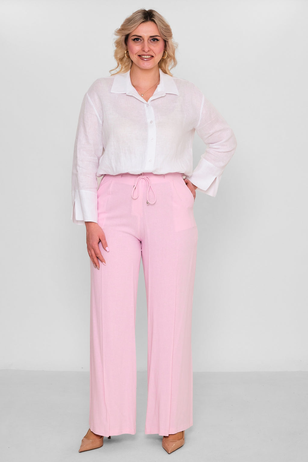 Fimore - Plus Size Trousers (FMR26Y2807-7) - 8690200187964