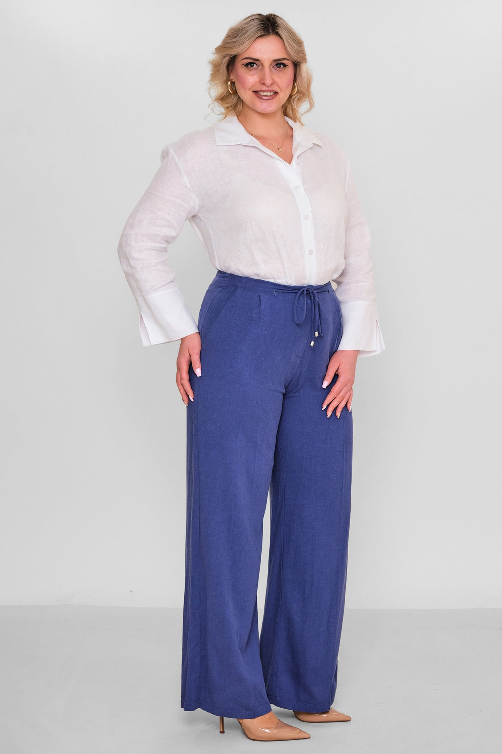 Fimore - Plus Size Trousers (FMR26Y2807-7) - 8690200187971