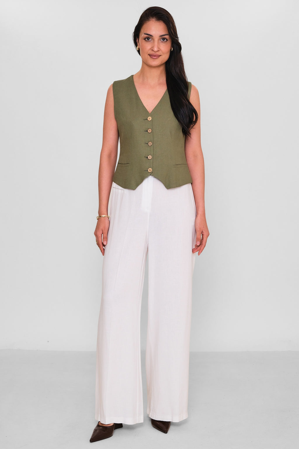 Fimore - Regular Size Waistcoat (FMR26Y7359-7) - 8690200188183