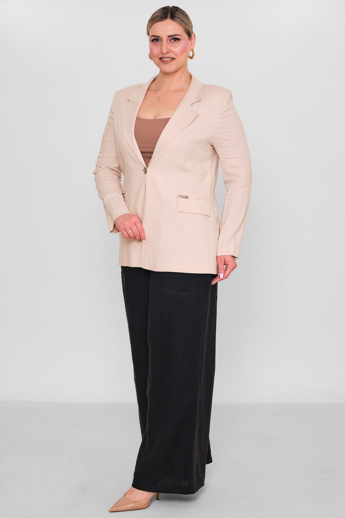 Fimore - Plus Size Jacket (FMR26Y8310-7) - 8690200188190