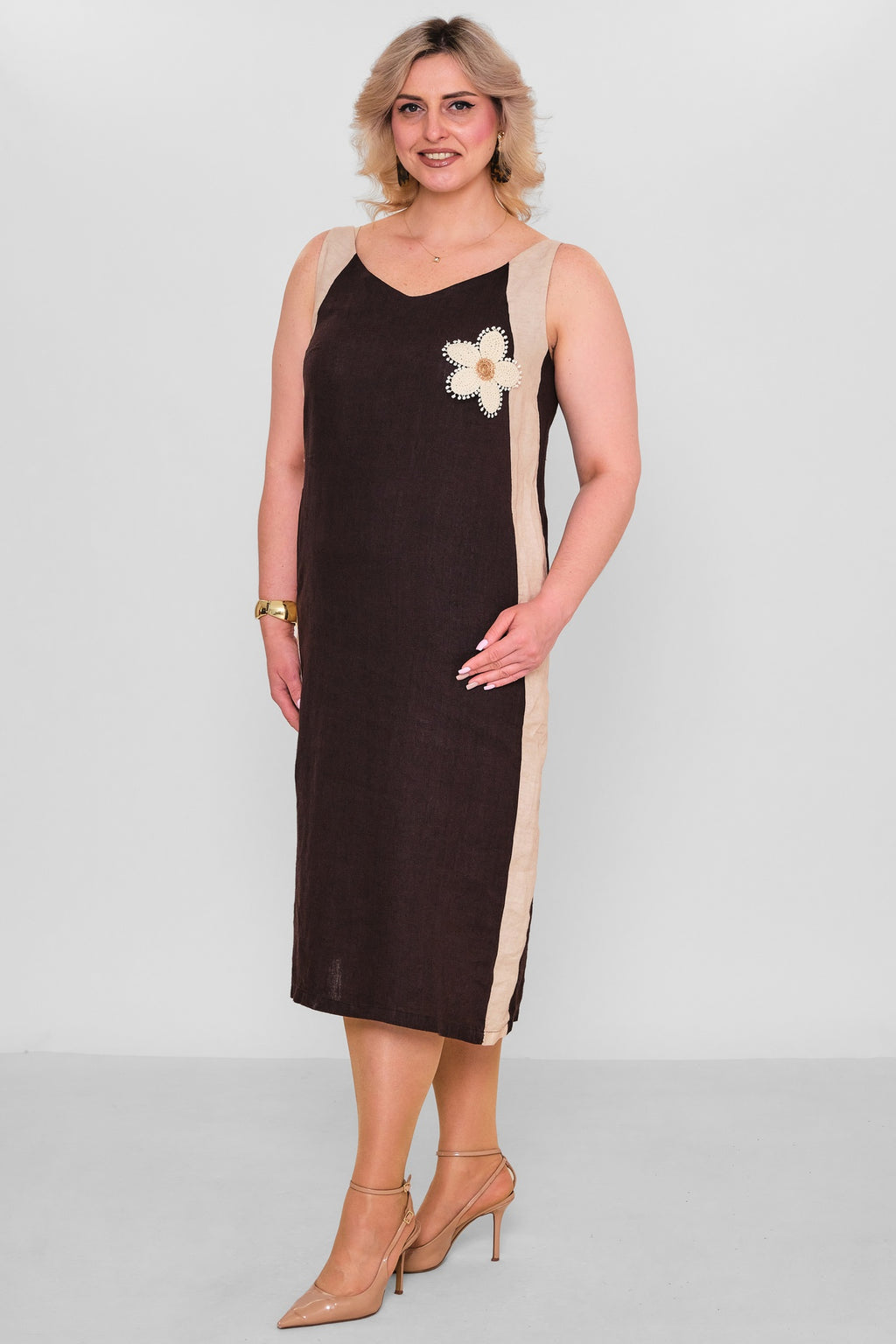 Ebberro - Plus Size Dress (EBR26Y12526BB) - 8690200189302